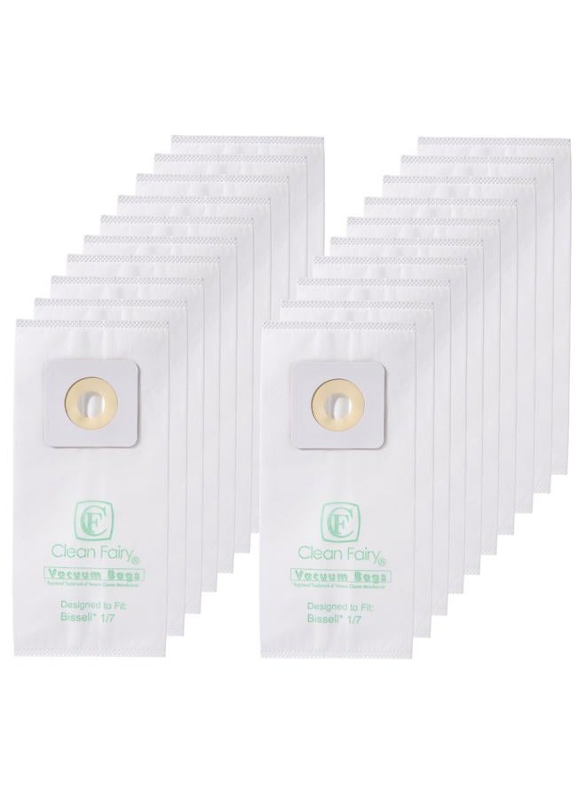 CF Clean Fairy أكياس مكنسة بيزل ستايل 1 ستايل 7 HEPA من القماش عبوة 20 - Image 1