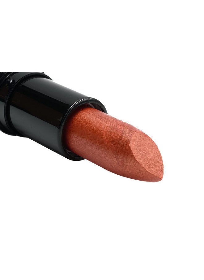 Pure Ziva ª Golden Sunset Shimmering Coral Red Orange Lipstick Color Moisturizing Paraben Free No Animal Testing & Cruelty Free Lip Makeup Color  - Image 1
