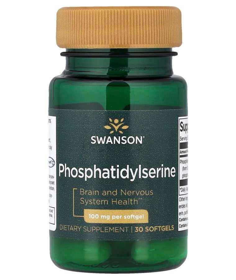 SWANSON Phosphatidylserine 100 mg 30 Softgels