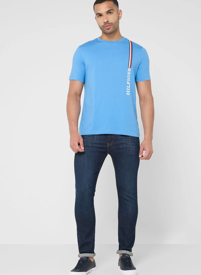 TOMMY HILFIGER Logo Crew Neck T-Shirt