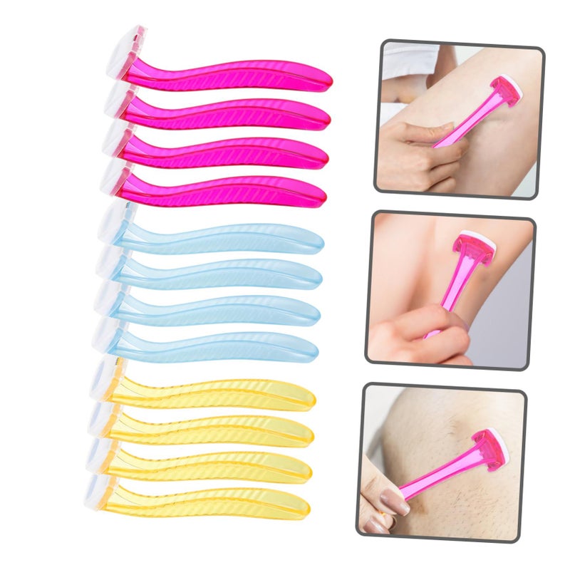 15Pcs Manual Body Shavers Women Armpit Leg Bikini Hair Trimmer Gentle Travel Grooming Kit - Image 5