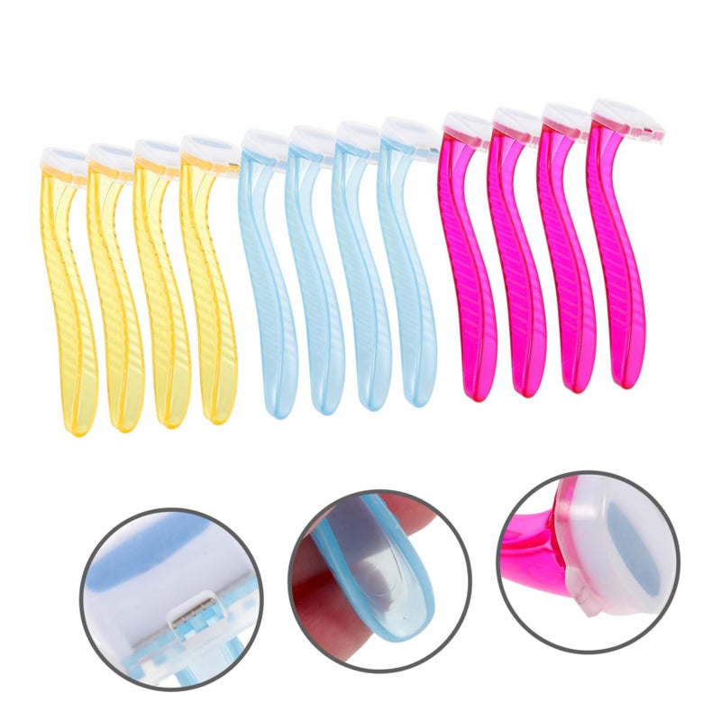 15Pcs Manual Body Shavers Women Armpit Leg Bikini Hair Trimmer Gentle Travel Grooming Kit - Image 4