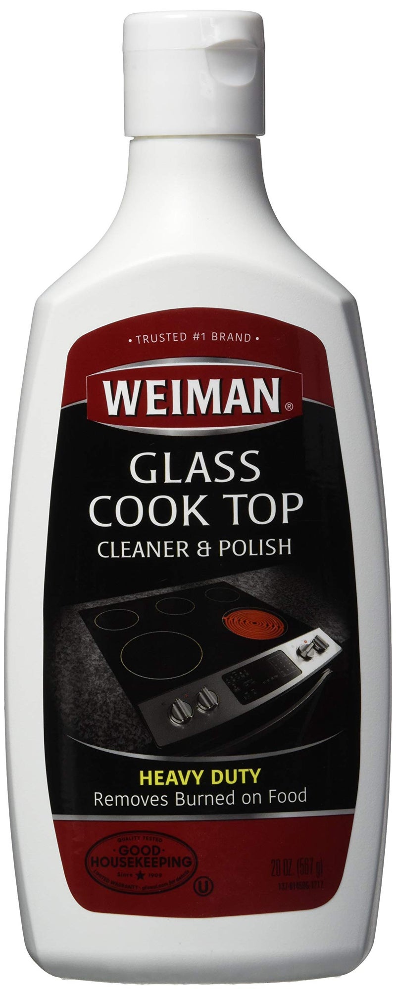 Weiman Cook Top Cleaner & Polish-Heavy Duty 20 fl oz - 6 pack - Image 1