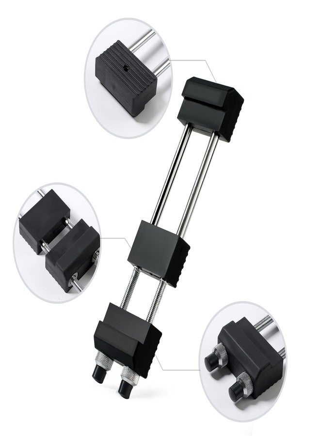 S SATC حامل حجر شحذ S SATC، قابل للتعديل من 5.5 بوصة إلى 9 بوصات، قاعدة حجر شحذ مطاطية من الفولاذ المقاوم للصدأ مانعة للانزلاق لأحجار الماس - Image 3