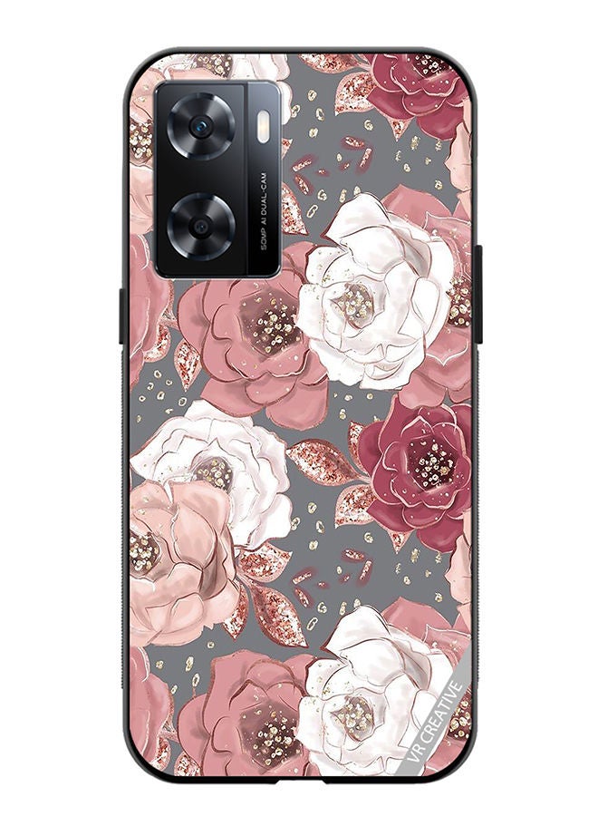 VR CREATIVE Protective Case Cover For OnePlus Nord N20 SE Rose Flower Design Multicolour - Image 1