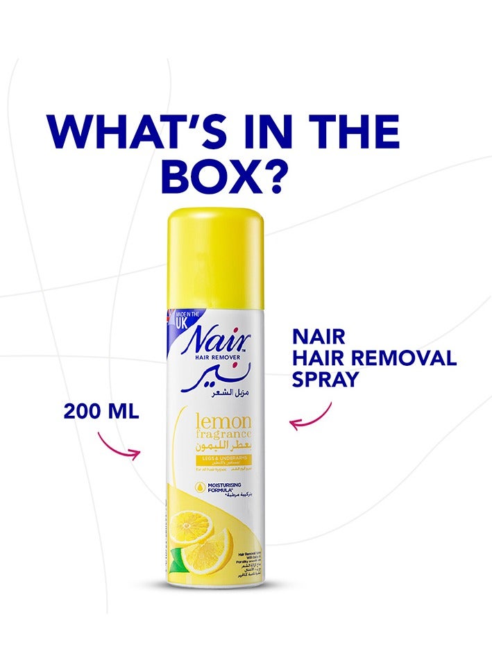 نير سبراي مزيل للشعربعطر الليمون، 200 مل - Image 3