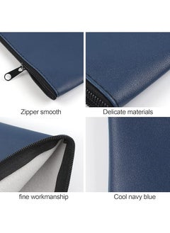 2 Pieces Money Bags With Zipper 11X6.1 Inch Money Pouch Bank Bag Cash Bag Check Wallet Cosmetics Navy - pzsku/Z94E89D4A2E997C1A146AZ/45/_/1740916676/23fda654-782a-4732-8b16-b19beb0b2dd1