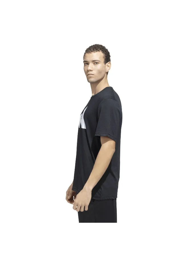 Adidas Adidas Tr-Es Fr Logo T Black Graphic Tee (Short Sleeve) T-Shirts For Men