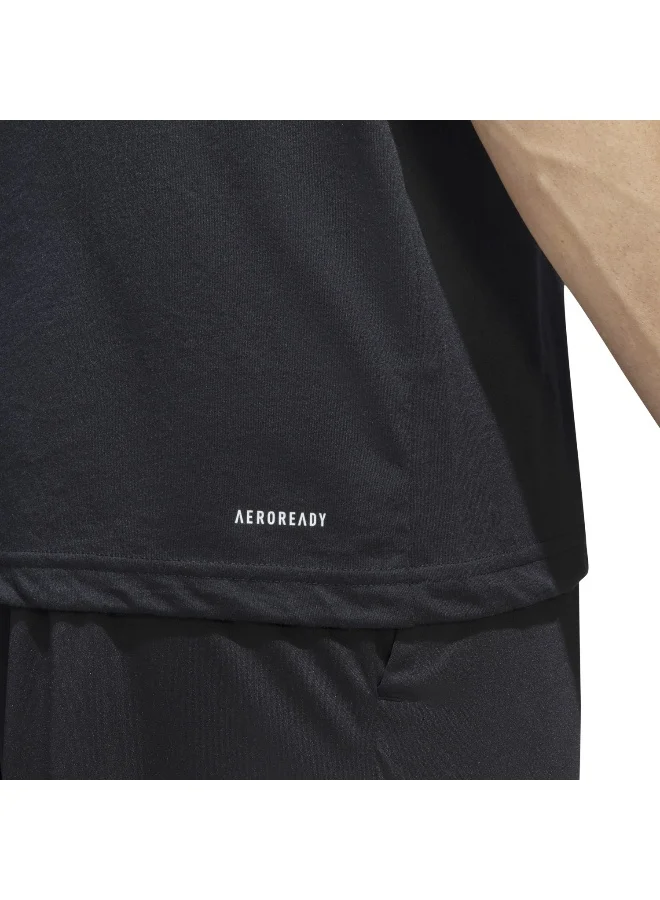 Adidas Adidas Tr-Es Fr Logo T Black Graphic Tee (Short Sleeve) T-Shirts For Men