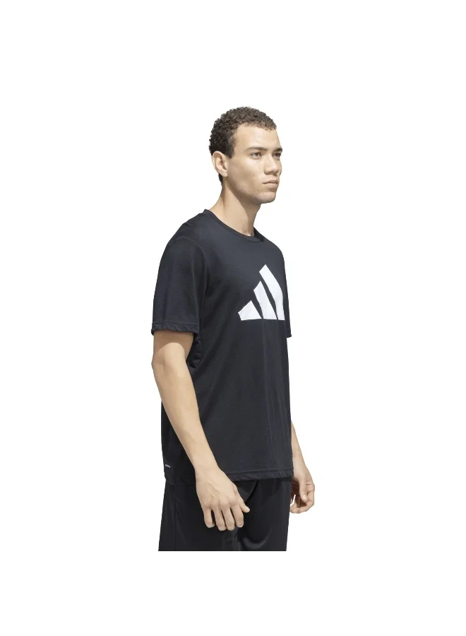 Adidas Adidas Tr-Es Fr Logo T Black Graphic Tee (Short Sleeve) T-Shirts For Men