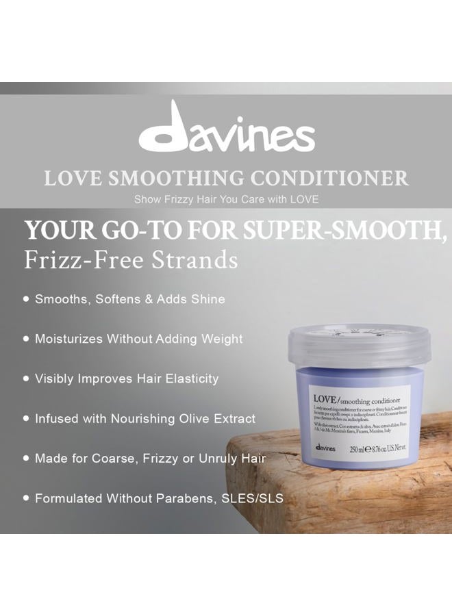 Davines LOVE Smoothing Conditioner, 8.76 Fl Oz - Image 3