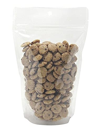 Deera DEERA Stand Up Ziplock Reusable Airtight Polyester Storage Pouch Clear105mmX210mmPack of 50  - Image 1