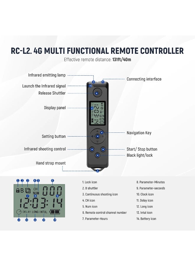 نيوير مقبض بطارية NEEWER لكاميرات نيكون Z6II/Z7II – يدعم بطاريتين EN-EL15c، شحن USB-C، تصوير عمودي، مع جهاز تحكم عن بعد 2.4G – مقبض كاميرا احترافي - Image 5
