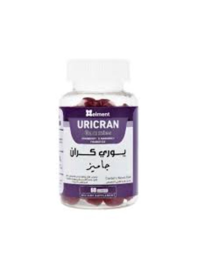 Element Uricran gummies 60 pieces of Manuza and Cranberry