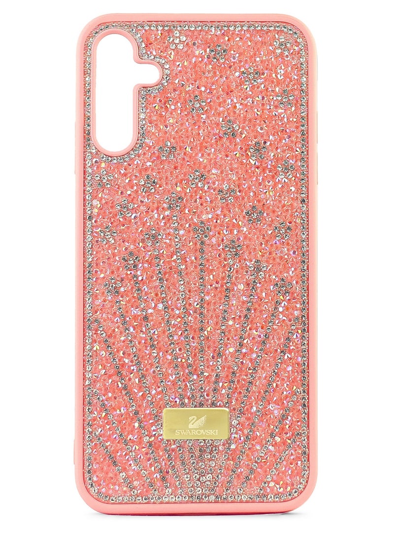 Case For Samsung Galaxy A15 Case Glitter Sparkle Diamond Crystal Bling Case with Bling Ultra Thin Lightweight Full Body Shockproof Anti-Scratch Protective Cover (Pink)