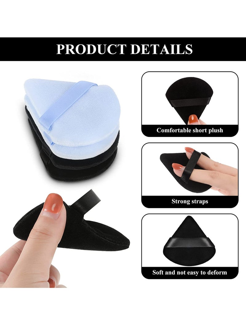 MissTiara 12 قطعة من بودرة الوجه على شكل مثلث من أدوات المكياج التجميلية - Image 4