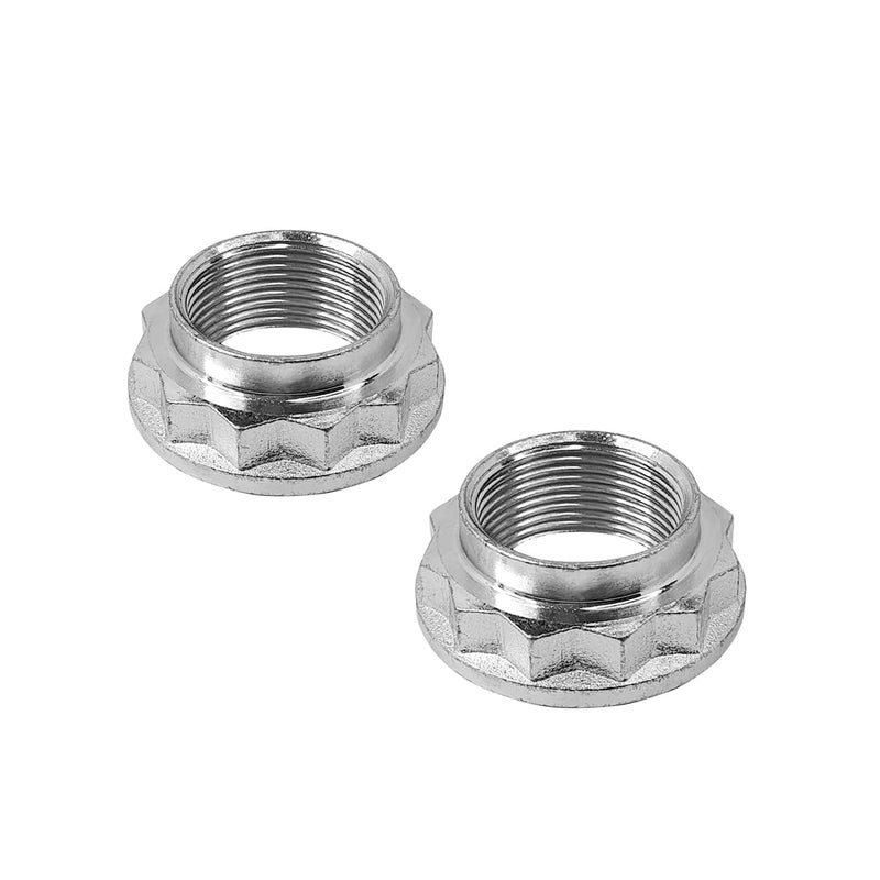 Mysttoo M27x15 BMW Axle Nut Shaft Spindle Nuts 33411133785 for E36 E46 E60 E63 E64 E70 E90 E91 E92 E93 135i 325xi 328i 330i 335i 530i 535i 550i 740i M X Z Series Range Rover 2PCS - Image 3