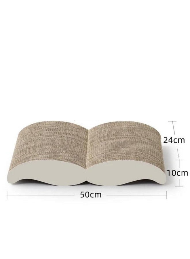 بت أداة خدش القطط على شكل شارب بتصميم مموج، أفضل هدية لقطتك ذات الفراء - Image 2