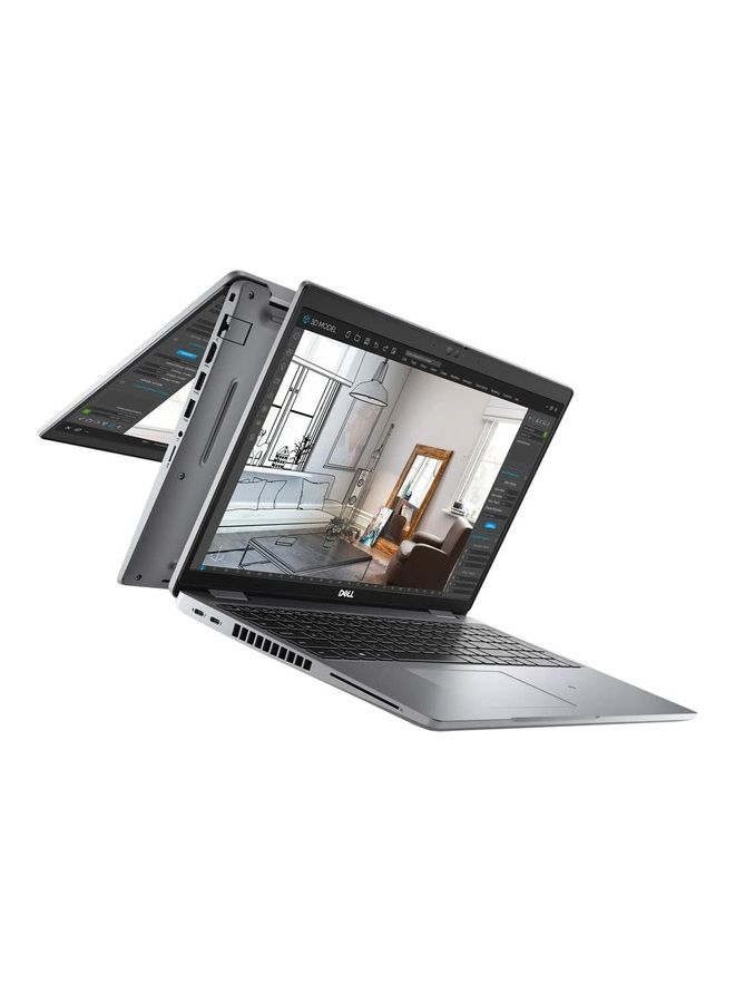 DELL Renewed - Precision 3560 Mobile Workstation With 15.6-Inch FHD Display,Core i5-1165G7/11th Gen/Quad Core/16GB RAM/256GB SSD/Windows 10 Pro English Silver - Image 2
