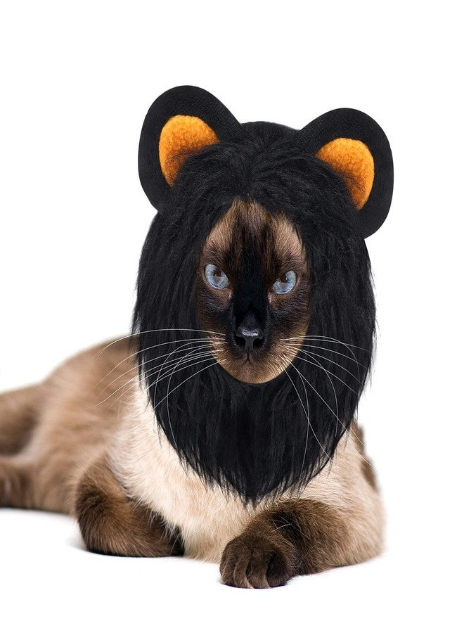 Weewooday 5 Pieces Cat Hat Dog Costume Cute Bunny Rabbit Hat with Ears Headwear Lion Mane Cap Valentine New Years Day Party Accessory for Kitten Puppy Dress Up Adjustable Birthday Party - Image 4