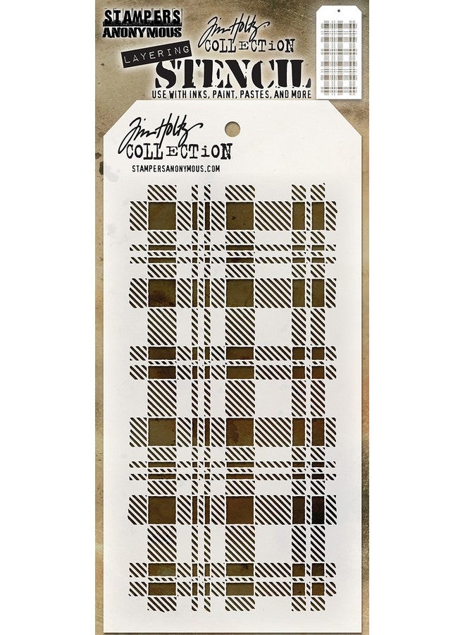 تامبريس أنونمس Ths097 تيم هولتز استنسل ذو طبقات 4.125 بوصة × 8.5 بوصة منقوش - Image 2