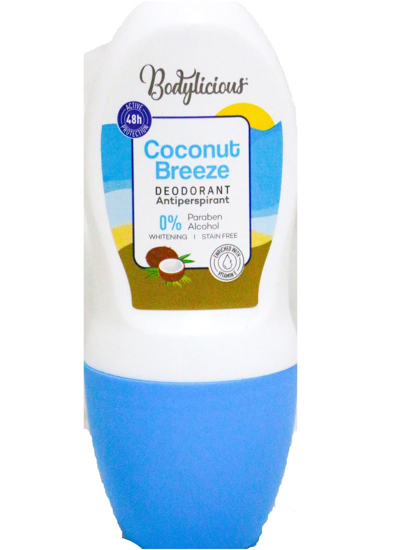 Bodylicious Coconut Breeze Deodorant Antiperspirant  50Ml - pzsku/Z94E95734EA7BB35E73E0Z/45/_/1716123378/688e68e1-179b-47b1-aad5-52701507bf88