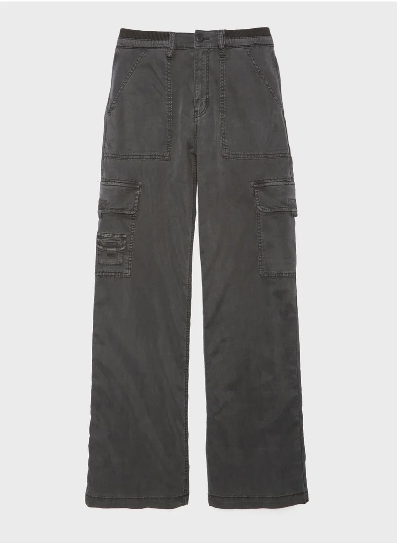 American Eagle High Waist Wide Leg Pants