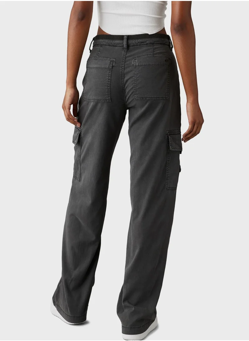 American Eagle High Waist Wide Leg Pants