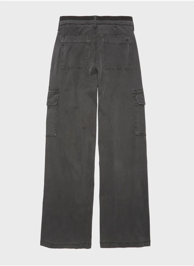 American Eagle High Waist Wide Leg Pants
