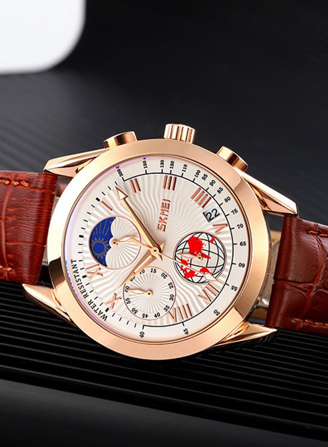 Men's Fashion Clock's Top Brand Luxury Quartz  Waterproof Watch 9236 - Image 3