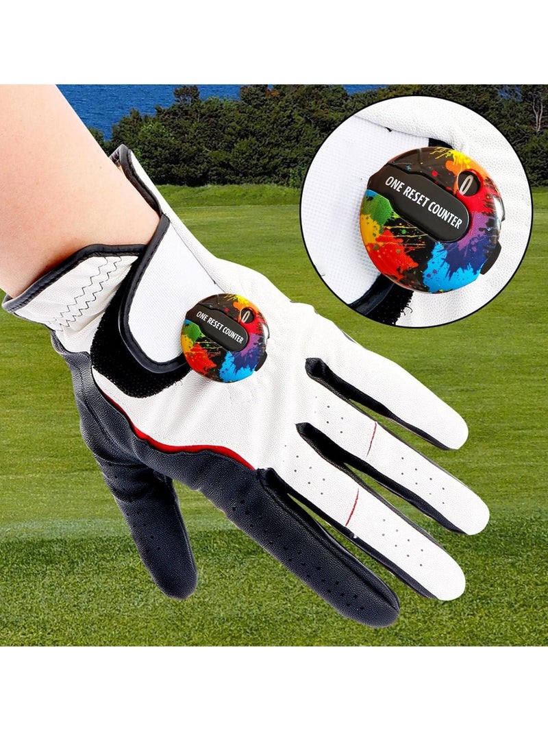 SYOSI Golf Score Counter Mini Golf Stroke Counter Clicker with Clip for Men Women One Touch Reset Simple Attachment to Scorekeeper Glove in  - Image 5