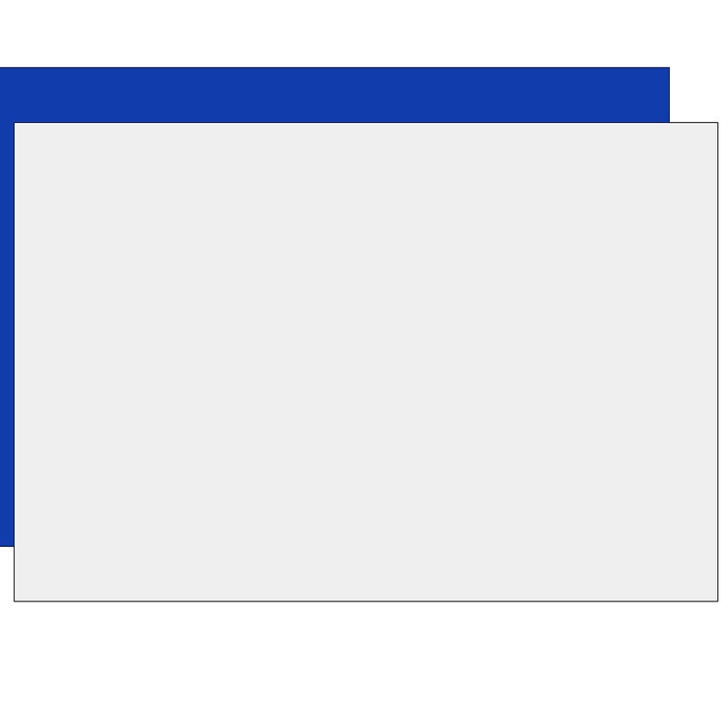 Simba Rigid Foam Sheet Single Sided 5 mm 70 × 100 cm Blue