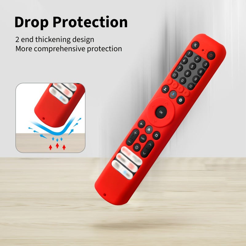2025 RC Series Luminous Guardian Cover With Lanyard Thickened Comfortable Design For RC716 RC833 GUB2 Purple - Image 4