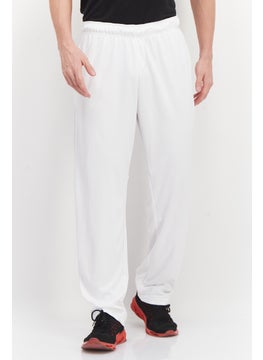 CASTORE Men Sportswear Fit Plain Training Sweatpants, White  - Image 1