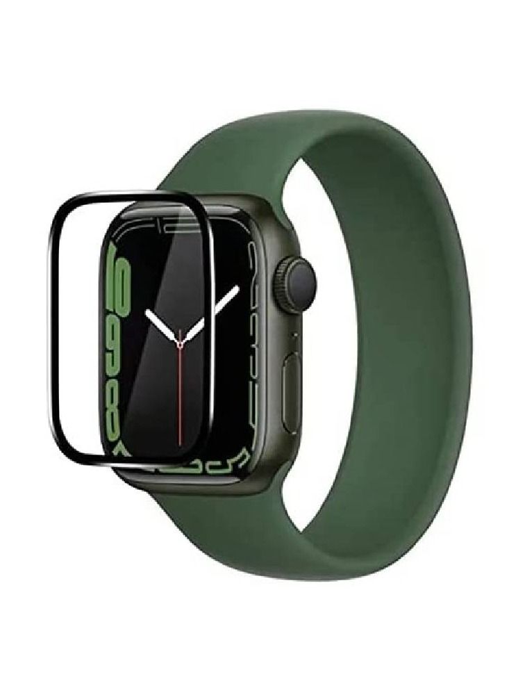 Screen Protector Compatible with Apple Watch Series 7, Anti scratch PMMA screen protector 45 mm - Image 2