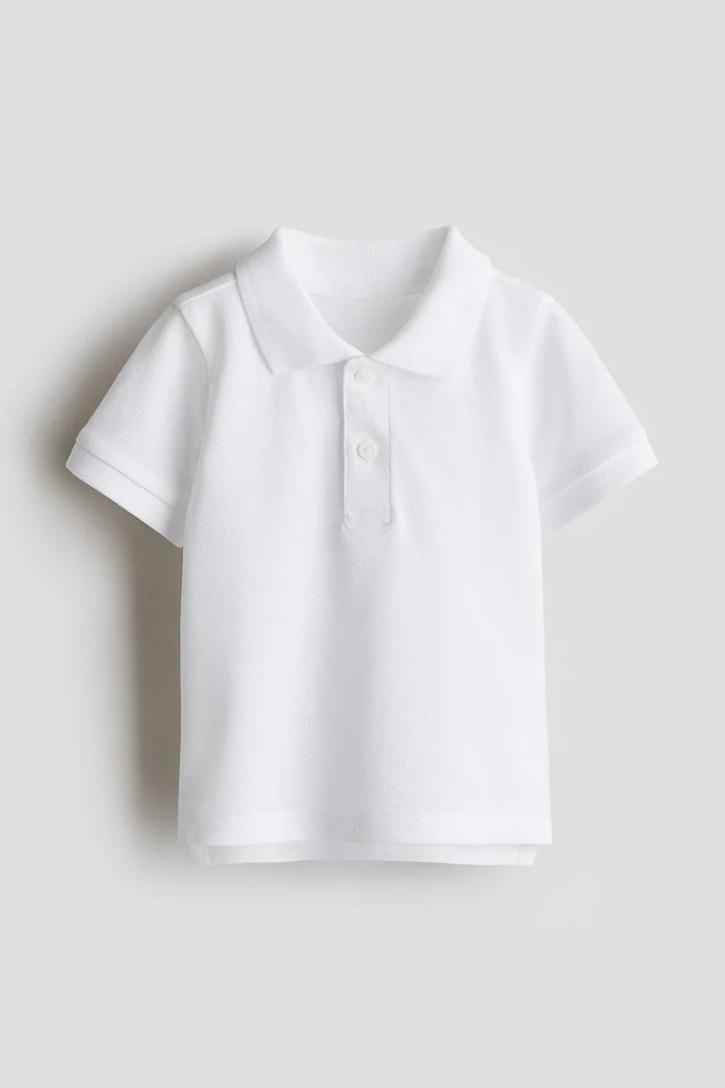H&M Cotton piqué polo shirt