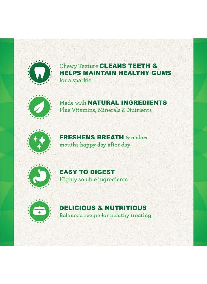 Greenies - Greenies Large Natural Dental Care Dog Treats Blueberry Flavor, 12 oz. Pack (8 Treats) - Image 1