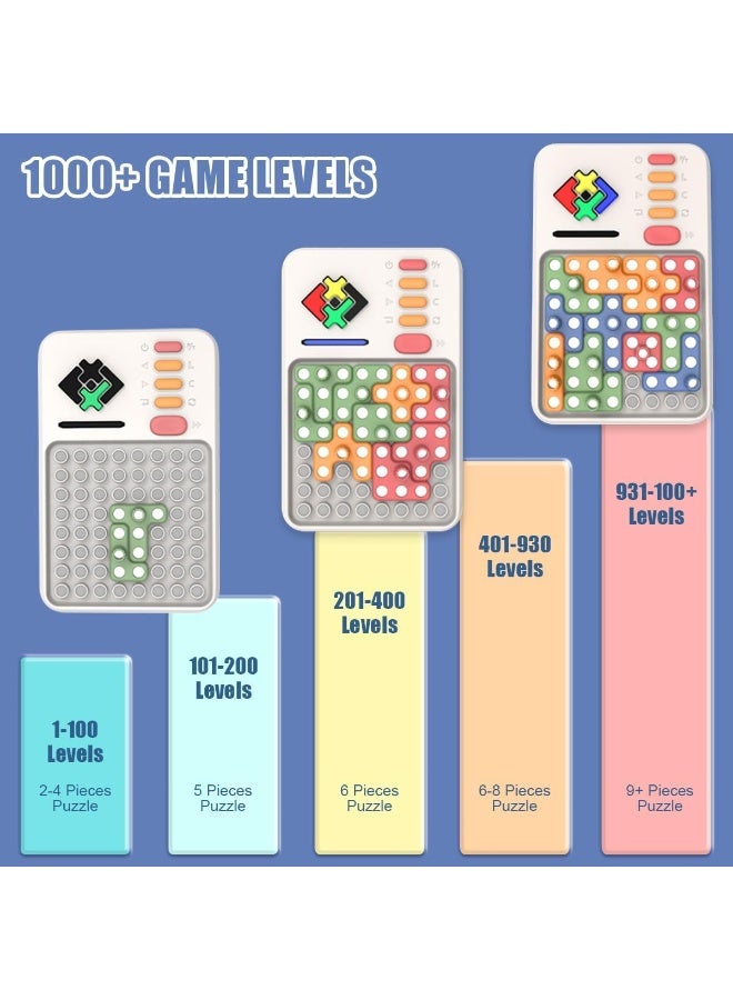 Soofam Building block puzzles, super building block pattern matching puzzles, learning and educational toy games, challenging brain games suitable for children and teenagers, can be given as birthday gifts for boys and girls. - Image 3