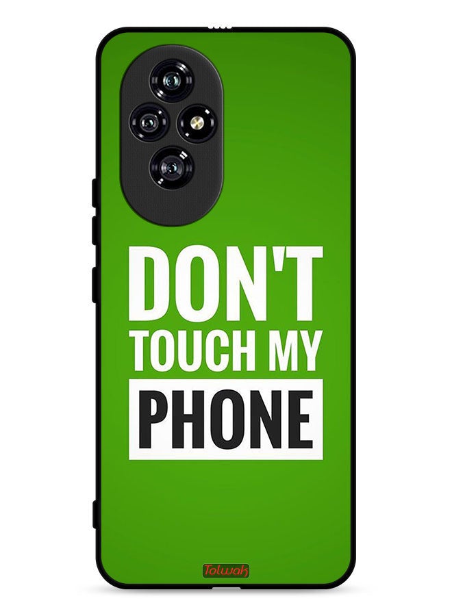 Tolwak Honor 200 5G Protective Case Cover Do Not Touch My Phone - Image 1