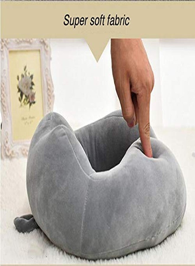 Metro Love Travel Soft Memory Foam Pillow for Car, Bus, Train & Flight | Ergonomic Neck Support Cushion for Comfortable Travel | Soft & Lightweight Travel Pillow - Image 2