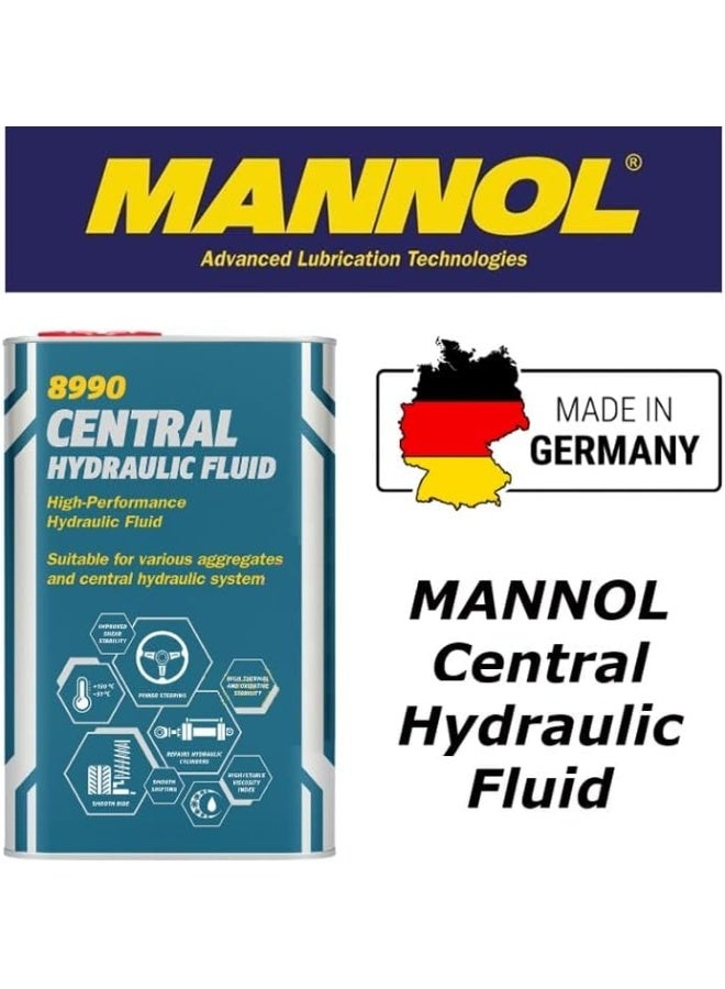 MANNOL 8990 - Car Central Hydraulic Fluid For Power Steering Suspension Systems Shock Absorbers Air conditioning Pumps - 500 ml - Image 4