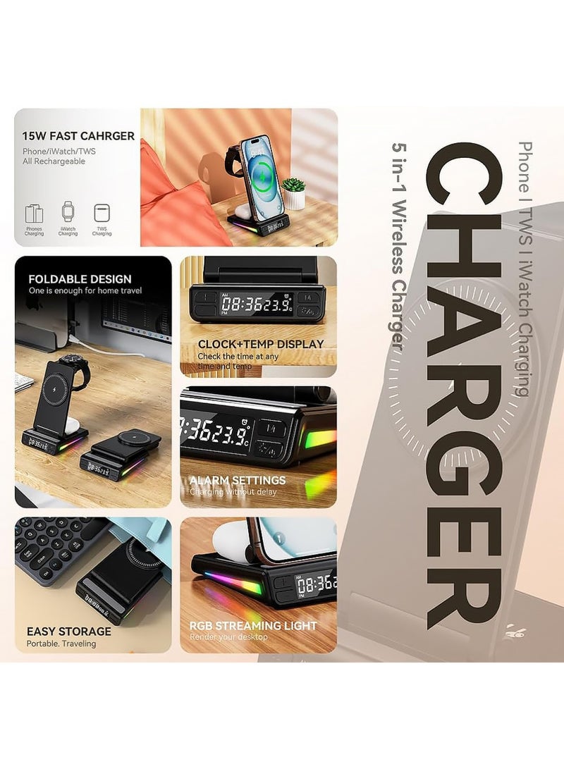 إكس ليفيل 5 في 1 شاحن لاسلكي - Image 5