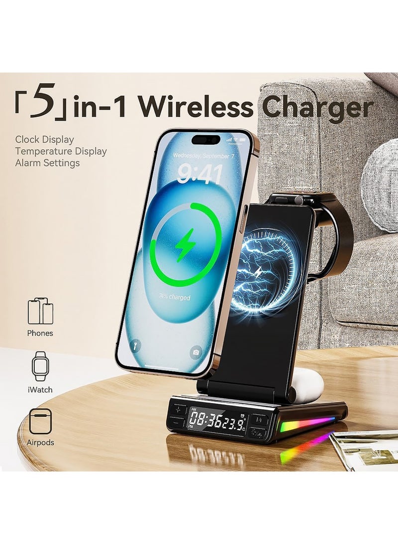 إكس ليفيل 5 في 1 شاحن لاسلكي - Image 3