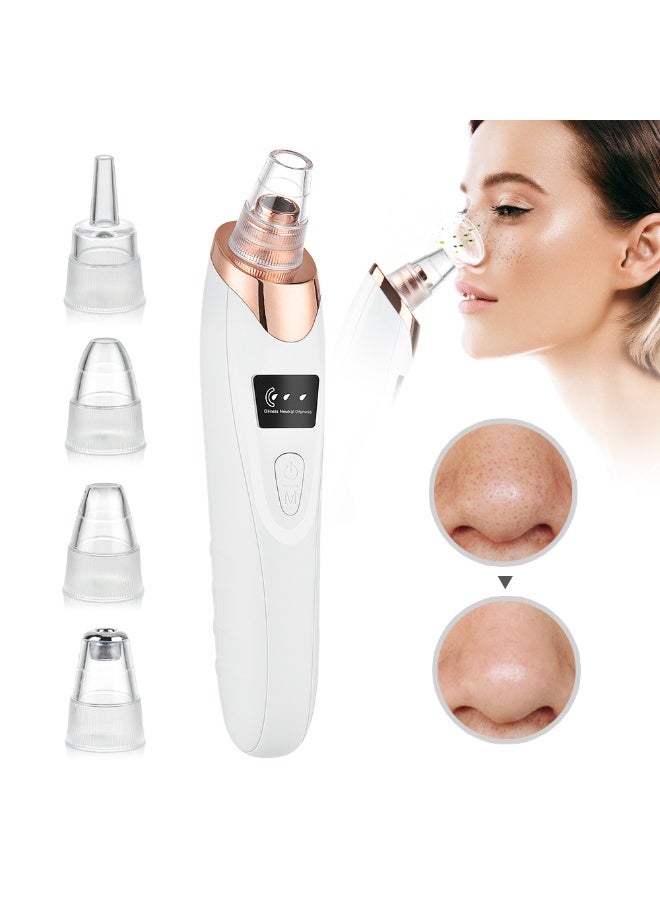 أداة إزالة الرأس الأسود والحب الشباب الكهربائية مع الضغط الساخن ، الرأس الأسود القابل لإعادة الشحن USB وإزالة حب الشباب - Image 4