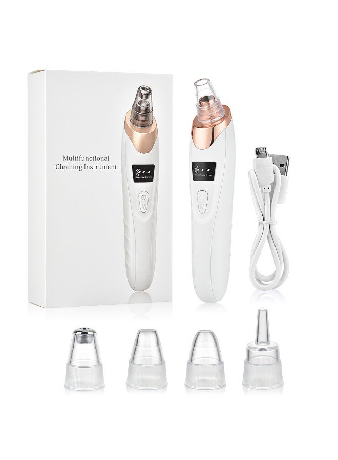 أداة إزالة الرأس الأسود والحب الشباب الكهربائية مع الضغط الساخن ، الرأس الأسود القابل لإعادة الشحن USB وإزالة حب الشباب - Image 5