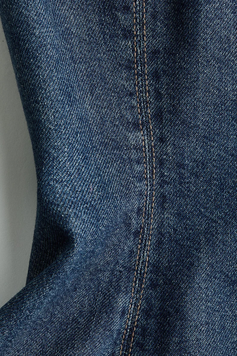 H&M Denim peplum top