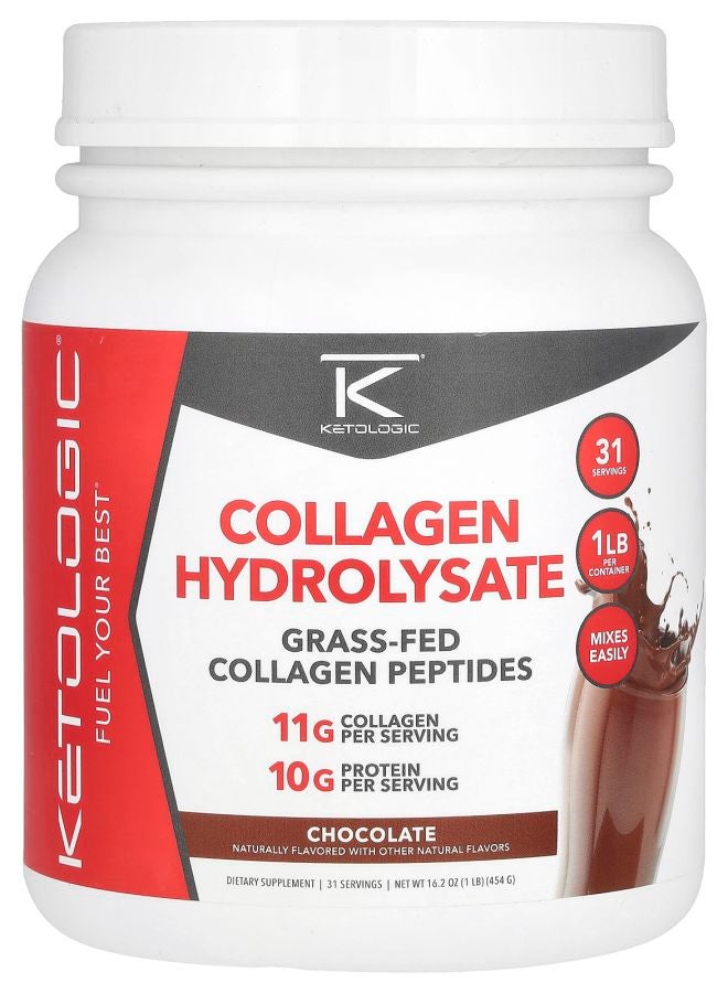 كولاجين هيدروكسيليت شوكولاتة 16.2 أونصة (454 غ)