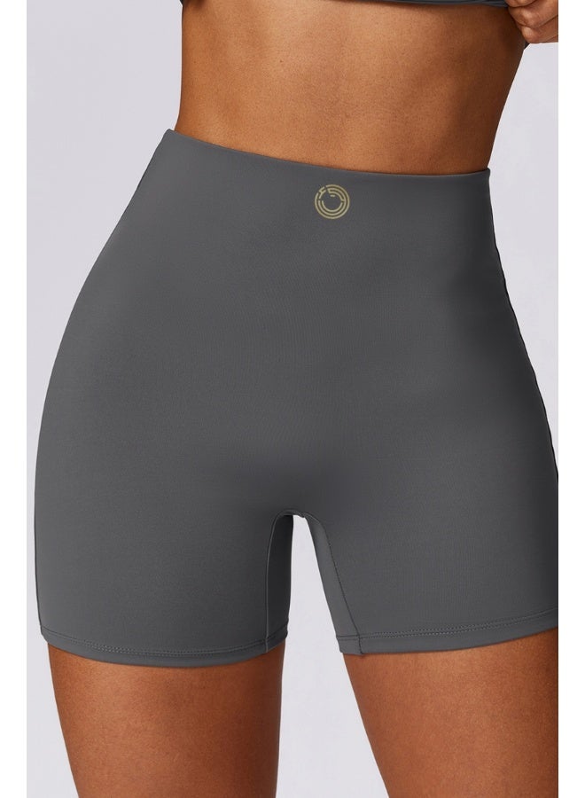 KAWN.YOGA KAWN YOGA Womens High Waist Contour Seamless Workout Sport Yoga Shorts Tummy Control - Image 3