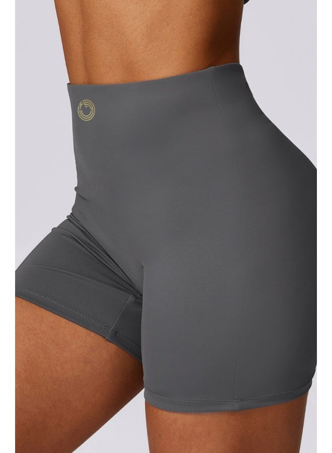 KAWN.YOGA KAWN YOGA Womens High Waist Contour Seamless Workout Sport Yoga Shorts Tummy Control - Image 5