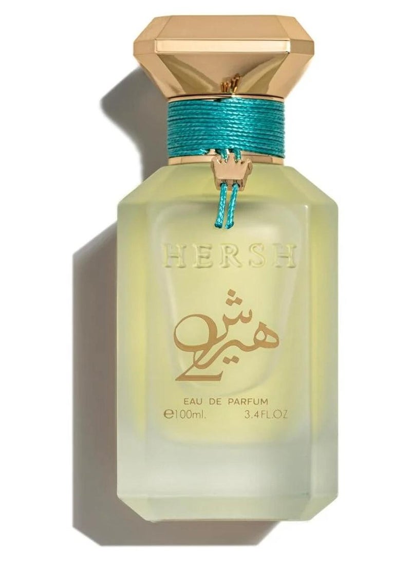 العز للعود هيرش 2 من العز عود ماء عطر 100 مل – عطر صيفي خشبي حمضيات للجنسين - Image 1